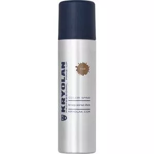 Kryolan, koloryzujący spray do włosów, 150ml, D22 - COPPER