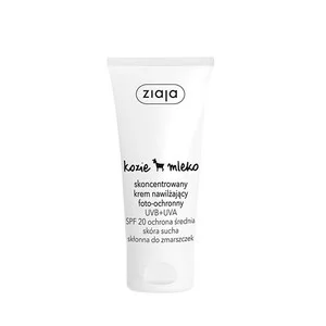Ziaja Kozie Mleko, skoncentrowany krem nawilżający fotoochronny SPF20, 50ml