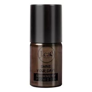 J.Cat Beauty Shine your day! Shimmery powder, sypki pigment, Dark wood, 4g