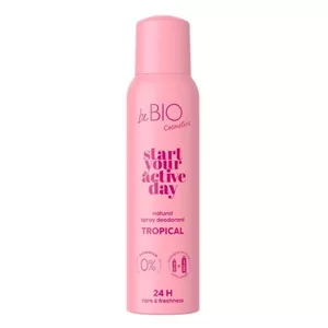 BeBio Ewa Chodakowska Start Your Active Day naturalny dezodorant w sprayu Tropical 125ml (W)