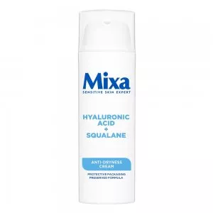 Mixa Krem nawilżający do twarzy przeciw przesuszeniom Kwas hialuronowy + Skwalan 50ml