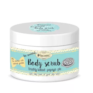 Nacomi, peeling do ciała - Świeże ciasto z papają, 200g