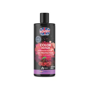 Ronney Professional Shampoo Color Repair Cherry UV Protection, Szampon do włosów farbowanych WIŚNIOWY 300ml