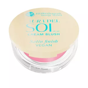 Bell HYPOAllergenic Aura Del Sol, hypoalergiczny kremowy róż do policzków, 01, 4,5g