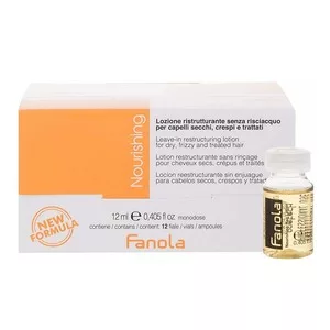 Fanola Nourishing, ampułki nawilżające, 12ml x 12 sztuk