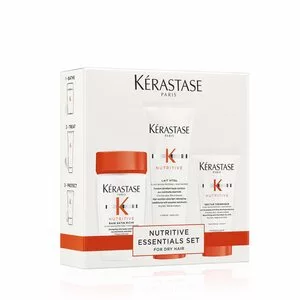 Kerastase Nutritive Discovery, zestaw odżywiający włosy cienkie i grube, travel size
