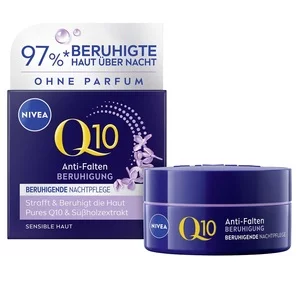 Nivea Q10 Ukojenie przeciwzmarszczkowy łagodzący krem na noc 50ml