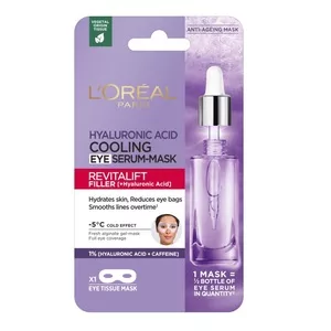 L'Oreal Paris Revitalift Filler Chłodząca maska z serum pod oczy 11g