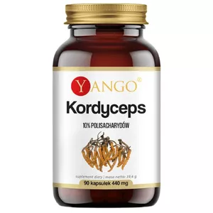 Yango Kordyceps ekstrakt 10% polisacharydów suplement diety 90 kapsułek