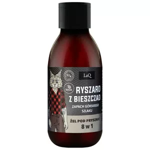LaQ Ryszard z Bieszczad czarny mat, żel pod prysznic 8w1, 100ml
