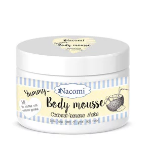 Nacomi, mus do ciała - Bananowo-kokosowy shake, 180ml