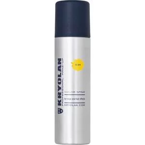 Kryolan, koloryzujący spray do włosów, 150ml, D34 - YELLOW
