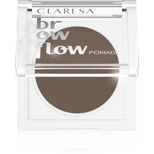 Claresa, Puszysta pomada do brwi BROW FLOW 01 TAUPE BLONDE 4 g
