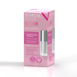 Semilac Nail Care, żelowy eliksir z aloesem do skórek i paznokci, 7ml