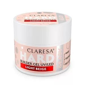 Claresa Hard& Easy Builder Gel żel budujący Light Beige 12g