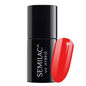 Semilac, lakier hybrydowy, 7ml, 134 Red Carpet