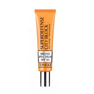 Clinique, Superdefense City Block Broad Spectrum SPF50 Daily Energy + Face Protector ochronny krem do twarzy 40ml