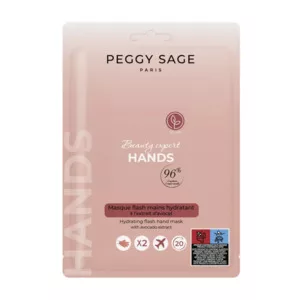 Peggy Sage Flash, nawilżające rękawiczki do dłoni, 16ml