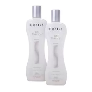 Biosilk Silk Therapy, jedwab do włosów, dwupak, 2x355ml