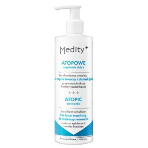 Medity+ Atopowe Zapalenie Skóry emolientowa emulsja do mycia twarzy i demakijażu 200ml