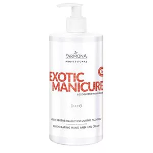 Farmona Professional Exotic Manicure, Krem regenerujacy do dłoni i paznokci, 500ml