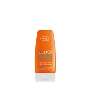 Ziaja Sopot Sun, krem do opalania dla cery fotowrażliwej SPF25, 60ml