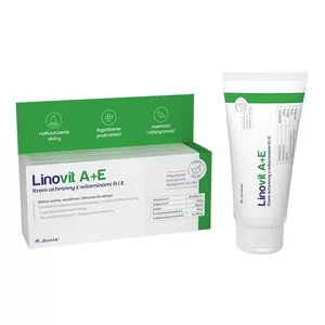 Ziołolek Linovit A+E krem ochronny z witaminami A i E 50g