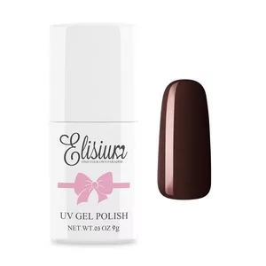 Elisium, lakier hybrydowy 065 Dark chocolate, 9g