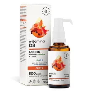 Aura Herbals Witamina D3 4000 IU suplement diety w kroplach 50ml