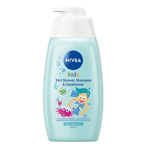 Nivea Kids żel do mycia ciała 3w1 o zapachu jabłkowych karmelków 500ml