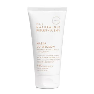 Ziaja Naturalnie Pielęgnujemy, nawilżająca maska do włosów i skóry głowy, 150ml