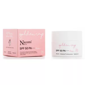 Nacomi Next Level Basic, krem nawilżający z filtrem SPF 50, 50ml
