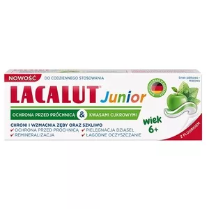 Lacalut Junior pasta do zębów dla dzieci 6+ 55ml