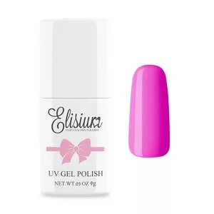 Elisium, lakier hybrydowy 009 Purple Flower, 9g