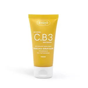 Ziaja Witamina C.B3 Niacynamid Naturalnie Nawilżamy, maseczka-serum glow, 50ml