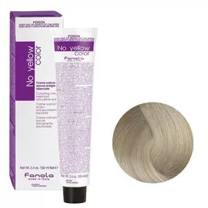 Fanola No Yellow, krem koloryzujący do włosów blond, 10.ICE, 100ml