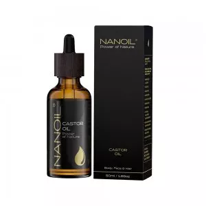 Nanoil Castor Oil olejek rycynowy do pielęgnacji włosów i ciała 50ml