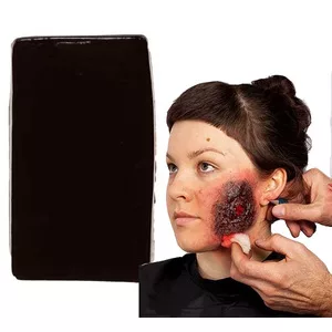 Kryolan Gelafix Skin, materiał do imitacji poparzeń, 60g, Black