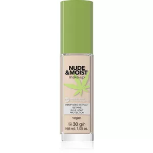 Bell HYPO Nude&Moist Make-Up, podkład do twarzy nawilżająco-odżywczy, 02, 30g