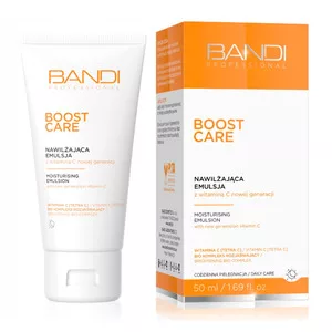 Bandi Boost Care, nawilżająca emulsja z witaminą C nowej generacji, 50ml