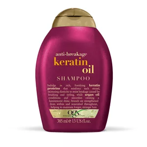 Organix Keratin Oil szampon z olejkiem keratynowym zapobiegający łamaniu włosów 385ml