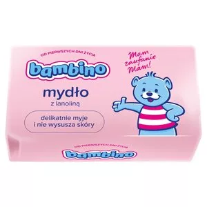 Bambino Mydło z lanoliną dla niemowląt i i dzieci 90g
