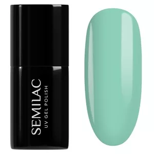 Semilac One Touch Pastels, lakier hybrydowy do paznokci, 973 Jelly Mint, 7ml