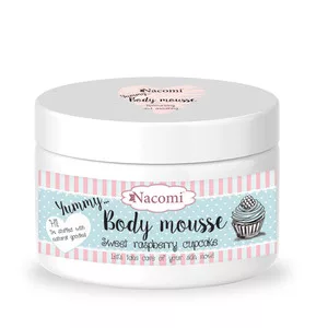 Nacomi, mus do ciała odżywczy - Malina, 180ml