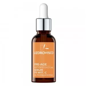 Uzdrovisco Pre-Age antyoksydacyjne serum 9% wit. C na przebarwienia 30ml