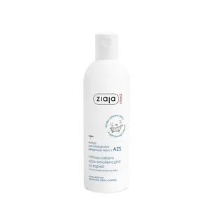 Ziaja Med Kuracja dermatologiczna-skóra z AZS, natłuszczająca baza emoliencyjna do kąpieli, 270ml