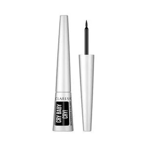 Claresa, CRY BABY CRY! wodoodporny eyeliner w płynie 4g