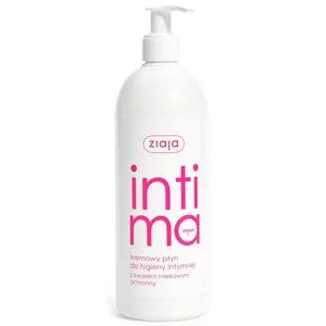 Ziaja Intima, kremowy płyn z kwasem mlekowym do higieny intymnej, 500ml