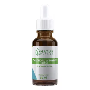 NaturPlanet, chlorofil krople, 30ml