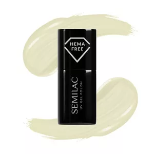 Semilac 441 Ghost White, lakier hybrydowy, 7ml